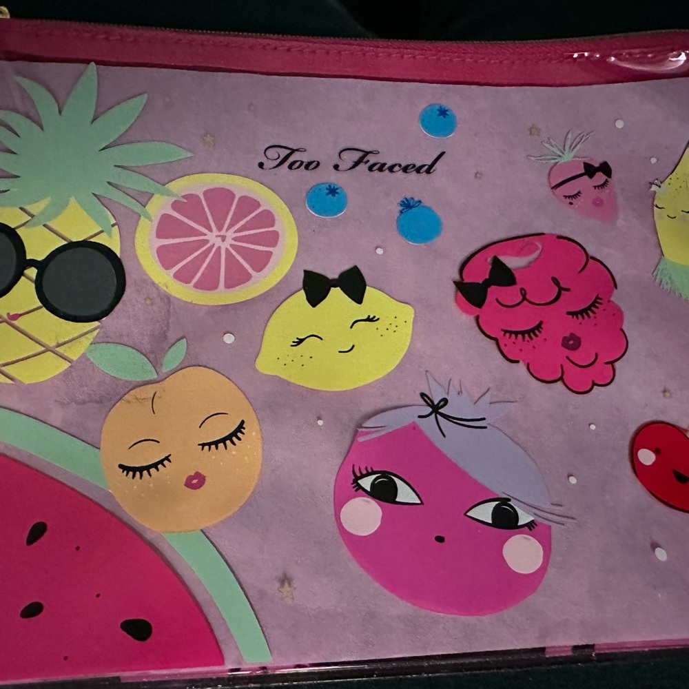 TOO FACED TUTTI FRUTTI MAKEUP BAG